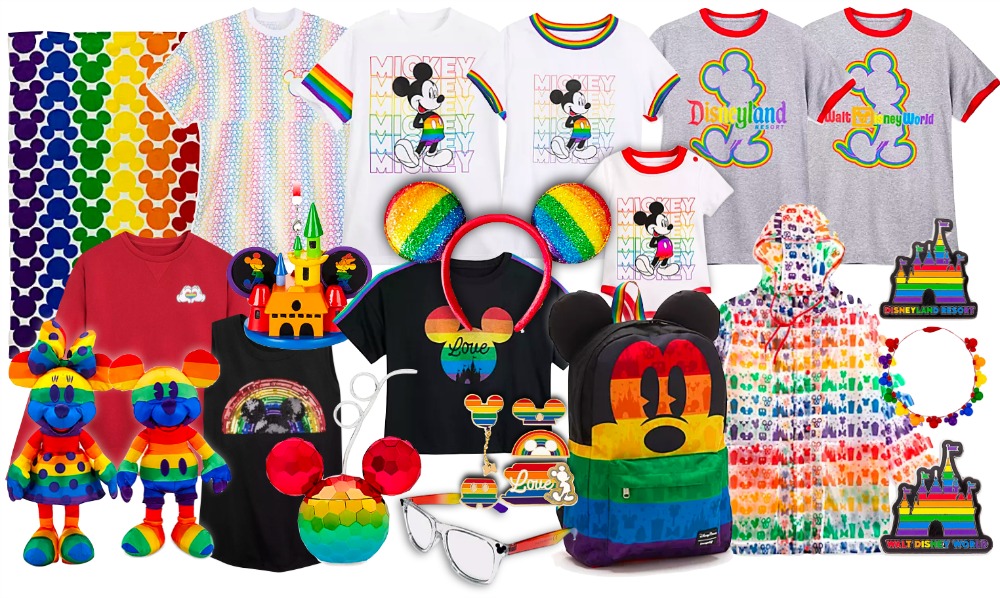 Disney Releases Fabulous Line of Rainbow Merch in Celebration of Pride  Month - Disney by Mark