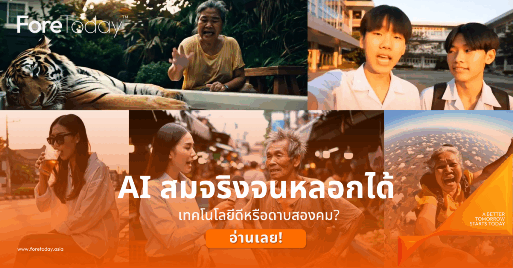 AI สมจริงจนหลอกได้ เทคโนโลยีดีหรือดาบสองคม