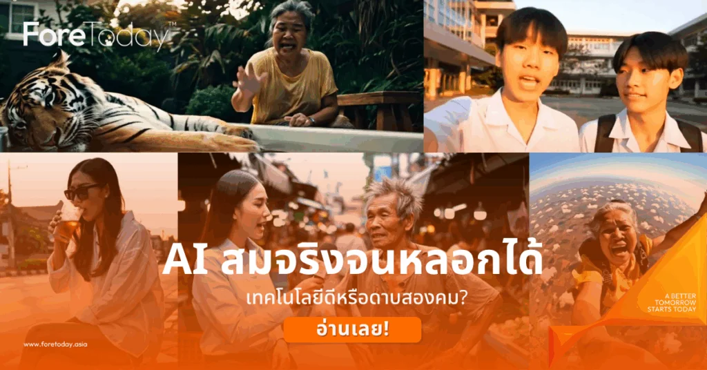 AI สมจริงจนหลอกได้ เทคโนโลยีดีหรือดาบสองคม