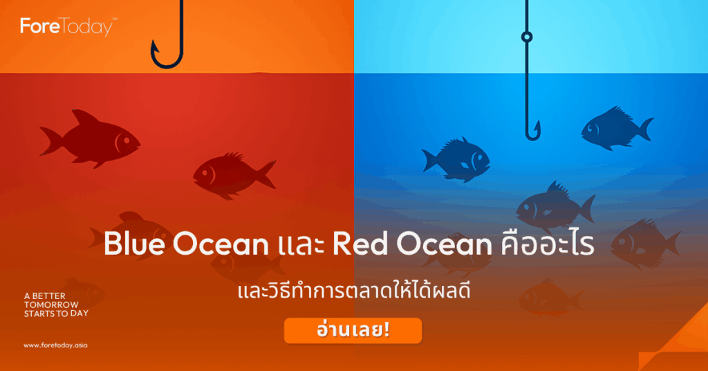 red ocean blue ocean คือ